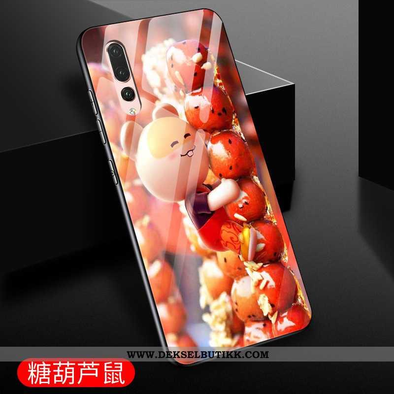 Deksel Huawei P20 Pro Beskyttelse Lilla Cartoon Rat, Etui Huawei P20 Pro Glass Tilbud