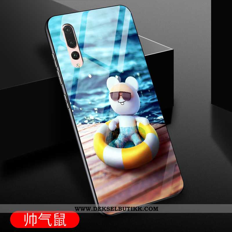 Deksel Huawei P20 Pro Beskyttelse Lilla Cartoon Rat, Etui Huawei P20 Pro Glass Tilbud