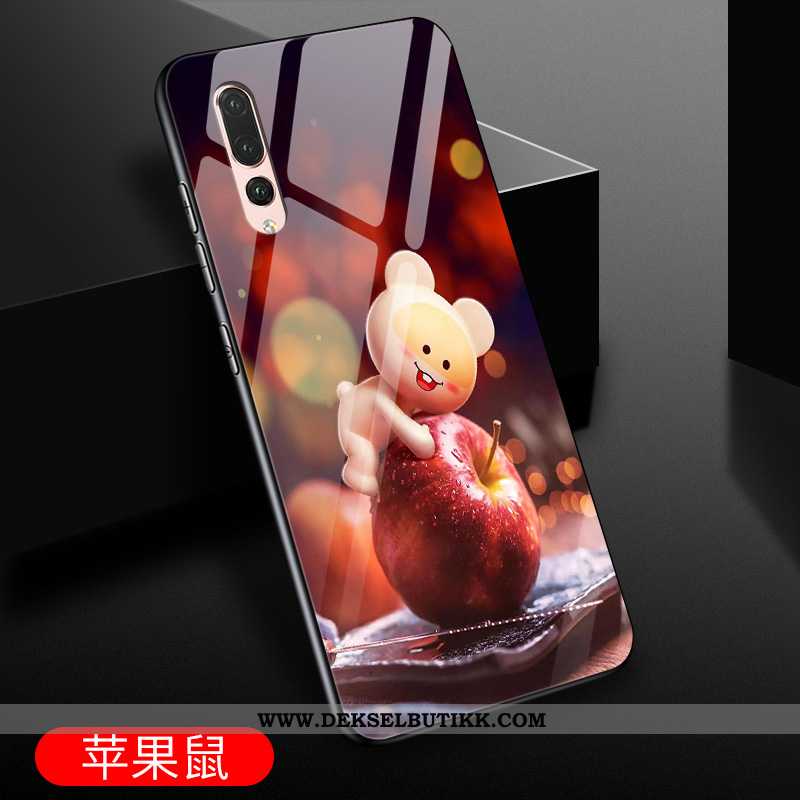 Deksel Huawei P20 Pro Beskyttelse Lilla Cartoon Rat, Etui Huawei P20 Pro Glass Tilbud