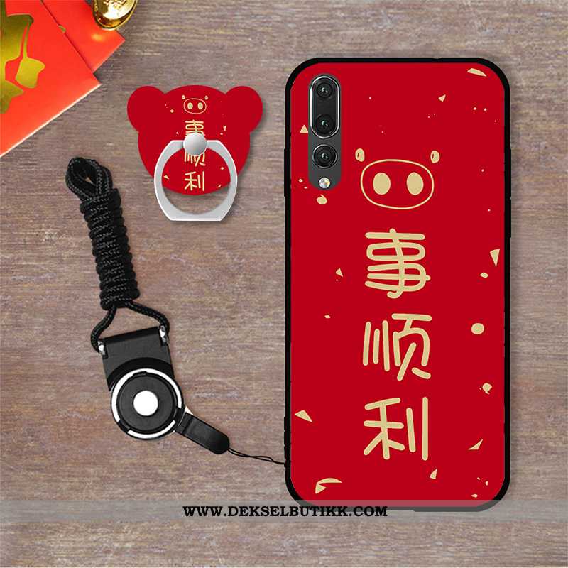 Deksel Huawei P20 Pro Myke Trend Anti-fall Rosa, Etui Huawei P20 Pro Silikon Billige