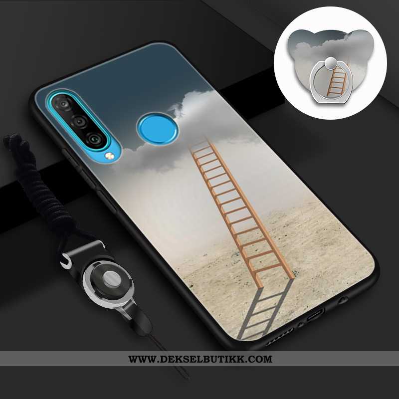 Deksel Huawei P30 Lite Cartoon Trend Rosa Mobiltelefon, Etui Huawei P30 Lite Vakker Rabatt