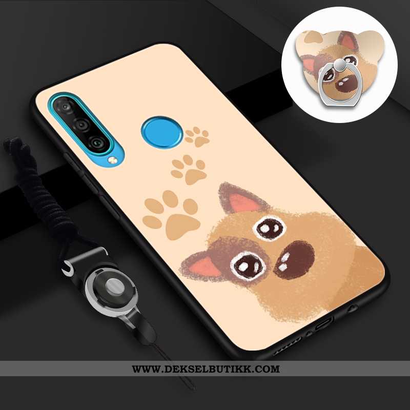 Deksel Huawei P30 Lite Cartoon Trend Rosa Mobiltelefon, Etui Huawei P30 Lite Vakker Rabatt