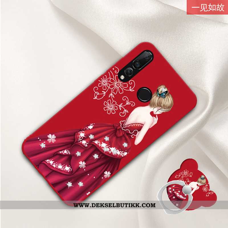 Deksel Huawei P30 Lite Xl Cartoon Mobiltelefon Anti-fall Svart, Etui Huawei P30 Lite Xl Trend Billig