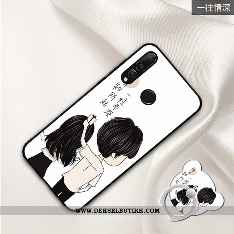 Deksel Huawei P30 Lite Xl Cartoon Mobiltelefon Anti-fall Svart, Etui Huawei P30 Lite Xl Trend Billig