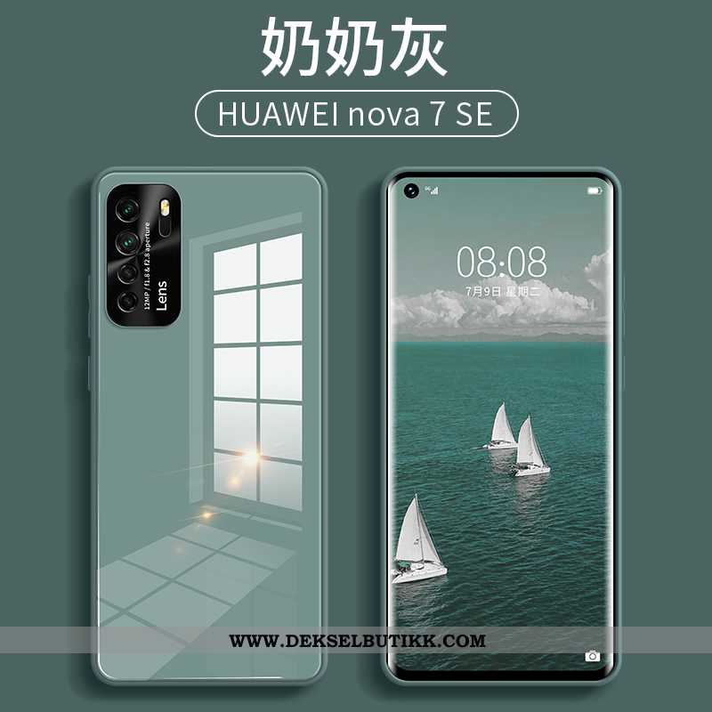 Deksel Huawei P40 Lite 5g Beskyttelse High End Etui Mobiltelefon Grønn, Huawei P40 Lite 5g Glass Bil