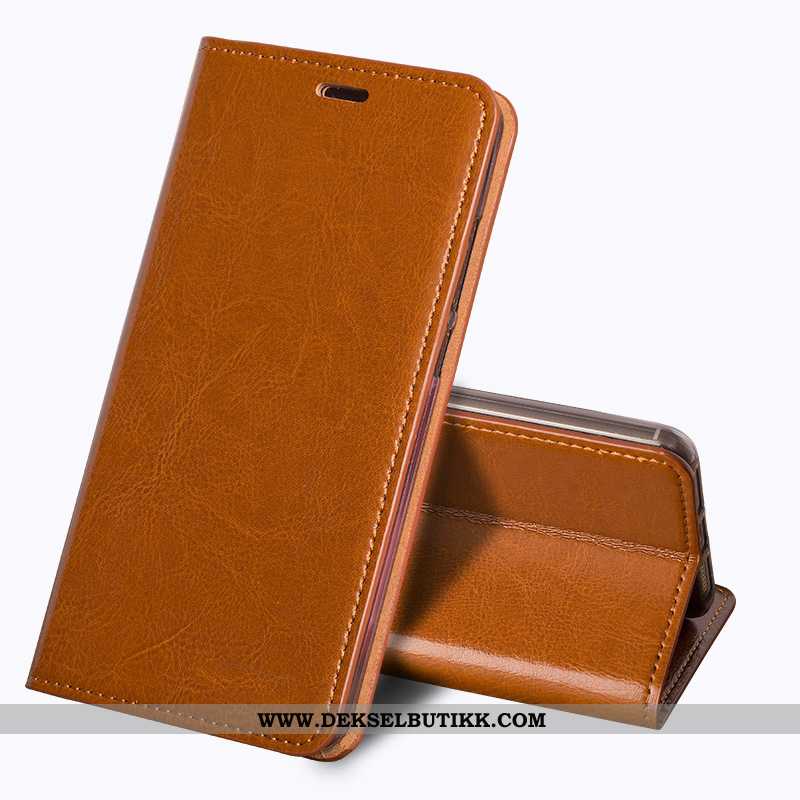 Deksel Huawei P40 Lite 5g Skinn Folio Business Mobiltelefon Burgunder, Etui Huawei P40 Lite 5g Vinta