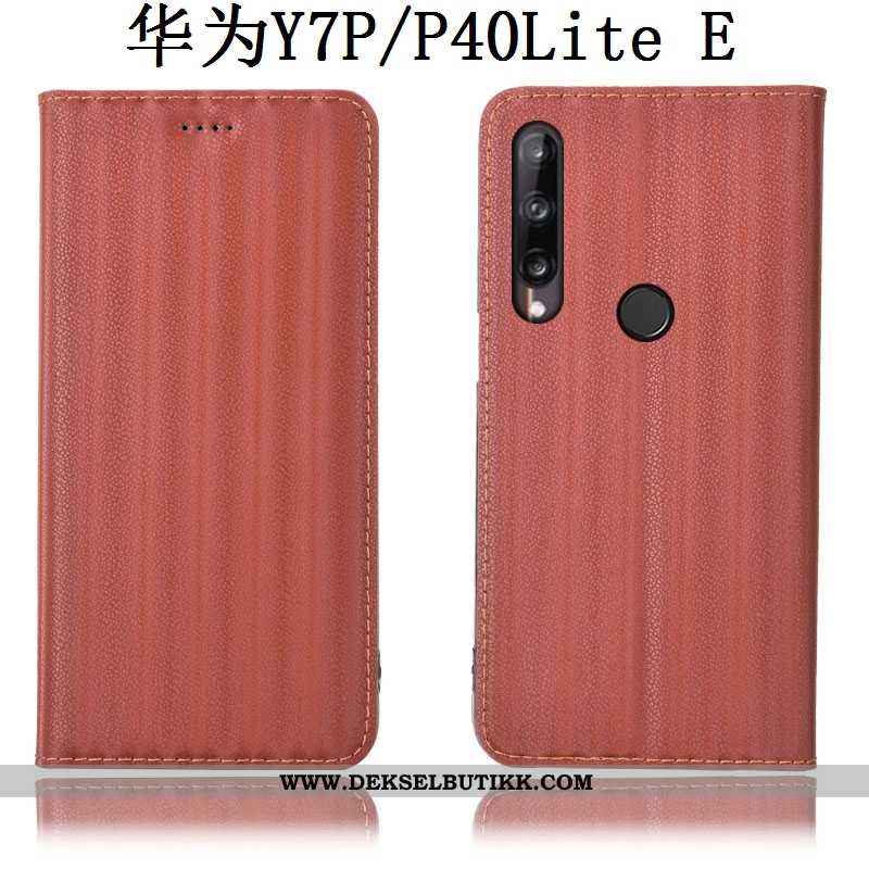 Deksel Huawei P40 Lite E Beskyttelse Anti-fall Folio Svart, Etui Huawei P40 Lite E Skinndeksel Billi