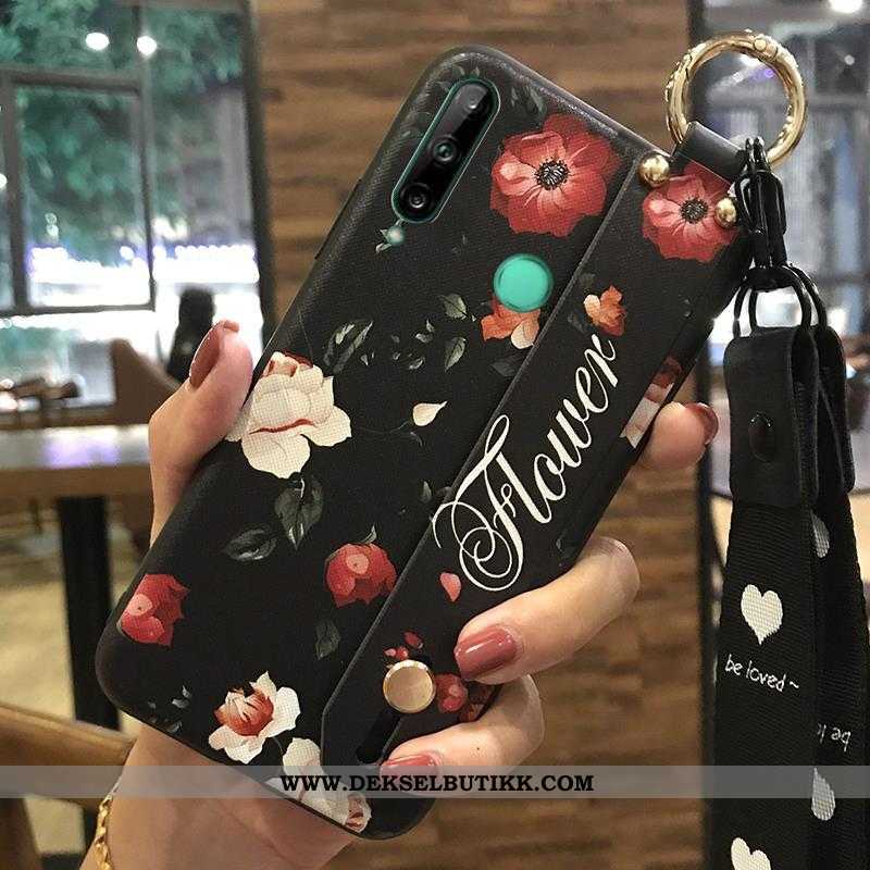 Deksel Huawei P40 Lite E Beskyttelse Fersk Kreativ Rosa, Etui Huawei P40 Lite E Hengende Ornamenter 