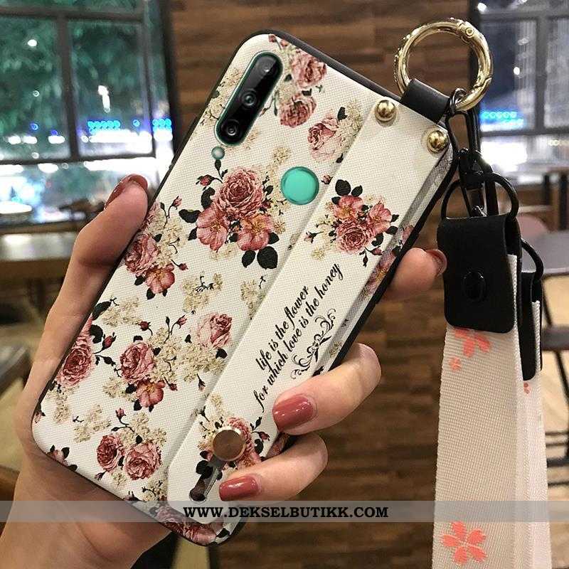 Deksel Huawei P40 Lite E Beskyttelse Fersk Kreativ Rosa, Etui Huawei P40 Lite E Hengende Ornamenter 