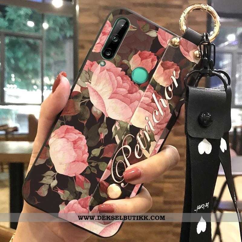 Deksel Huawei P40 Lite E Beskyttelse Fersk Kreativ Rosa, Etui Huawei P40 Lite E Hengende Ornamenter 