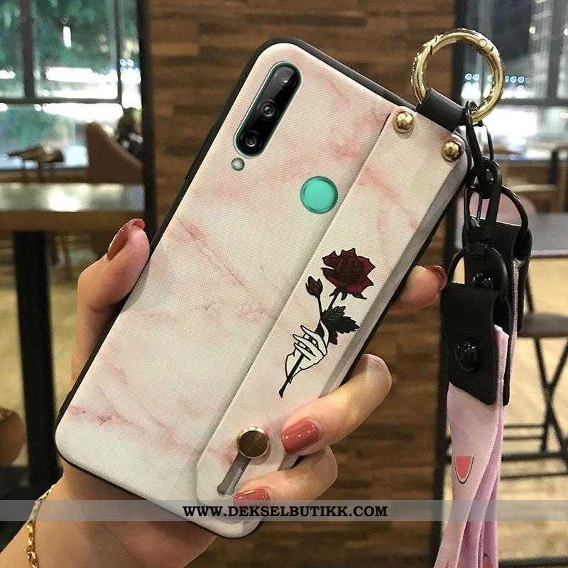 Deksel Huawei P40 Lite E Beskyttelse Fersk Kreativ Rosa, Etui Huawei P40 Lite E Hengende Ornamenter 