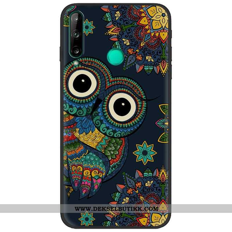 Deksel Huawei P40 Lite E Cartoon Mobiltelefon Farge Malt Mørkeblå, Etui Huawei P40 Lite E Myke Kjøpe