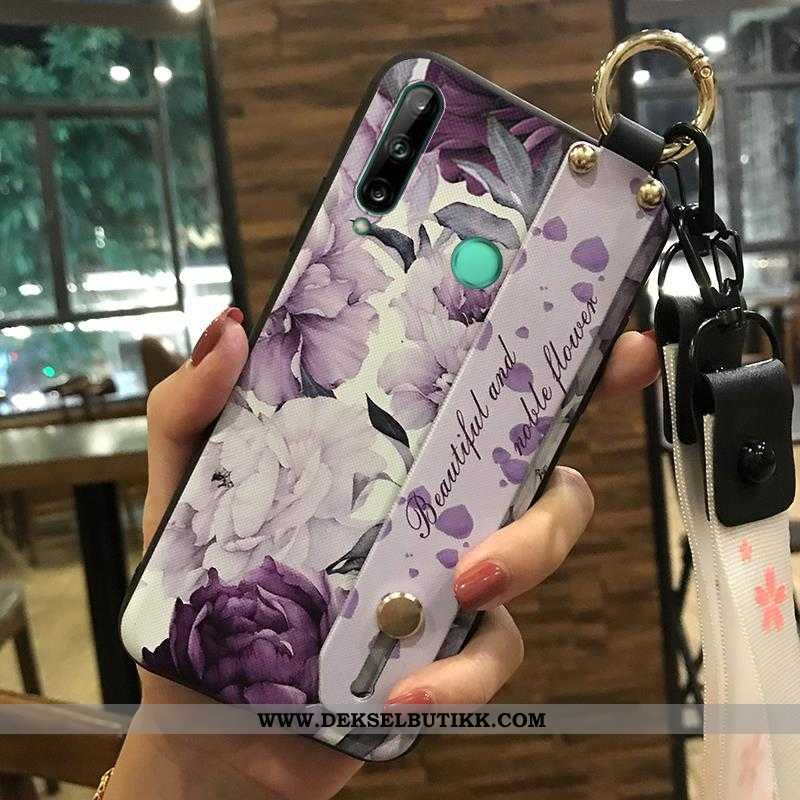 Deksel Huawei P40 Lite E Hengende Ornamenter Rosa Støtte, Etui Huawei P40 Lite E Kreativ Butikk