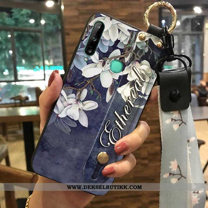 Deksel Huawei P40 Lite E Hengende Ornamenter Rosa Støtte, Etui Huawei P40 Lite E Kreativ Butikk