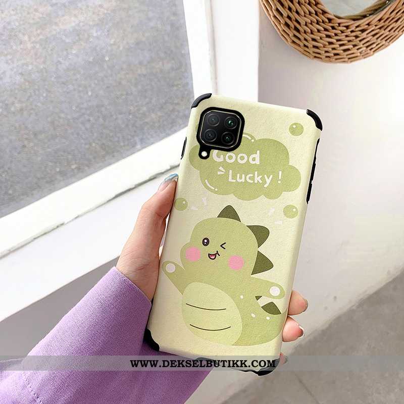 Deksel Huawei P40 Lite Myke Cartoon Net Red Mørkeblå, Etui Huawei P40 Lite Silikon Tilbud