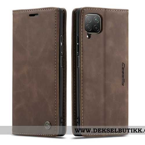 Deksel Huawei P40 Lite Skinndeksel Mobiltelefon Clamshell Burgunder, Etui Huawei P40 Lite Av Personl