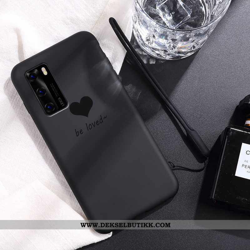 Deksel Huawei P40 Myke Lovers Ultra Mobiltelefon Rosa, Etui Huawei P40 Silikon Billige