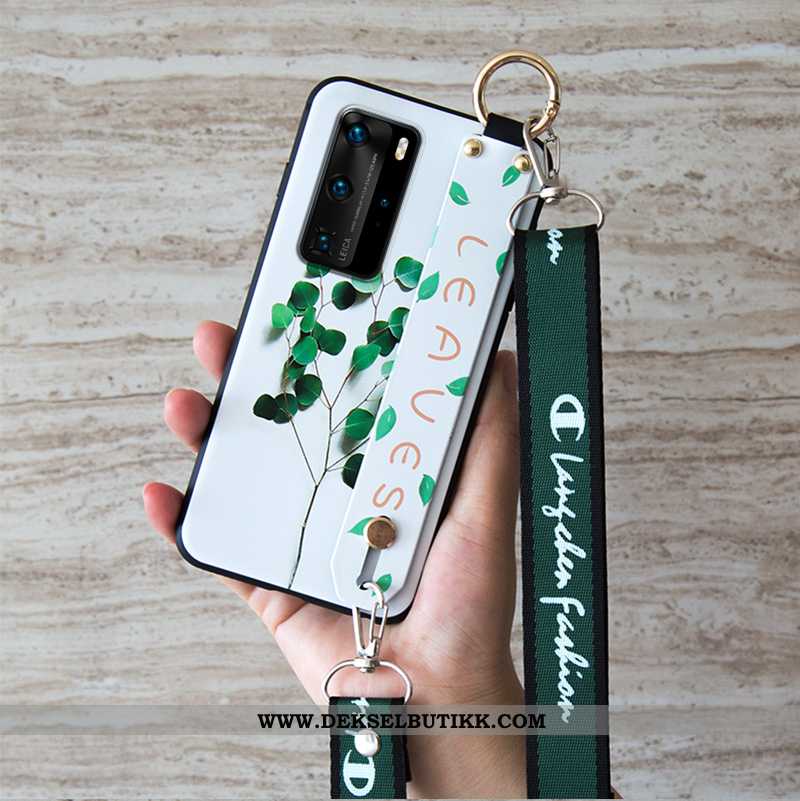 Deksel Huawei P40 Pro Hengende Ornamenter Beskyttelse Mobiltelefon Hvitt, Etui Huawei P40 Pro Av Per