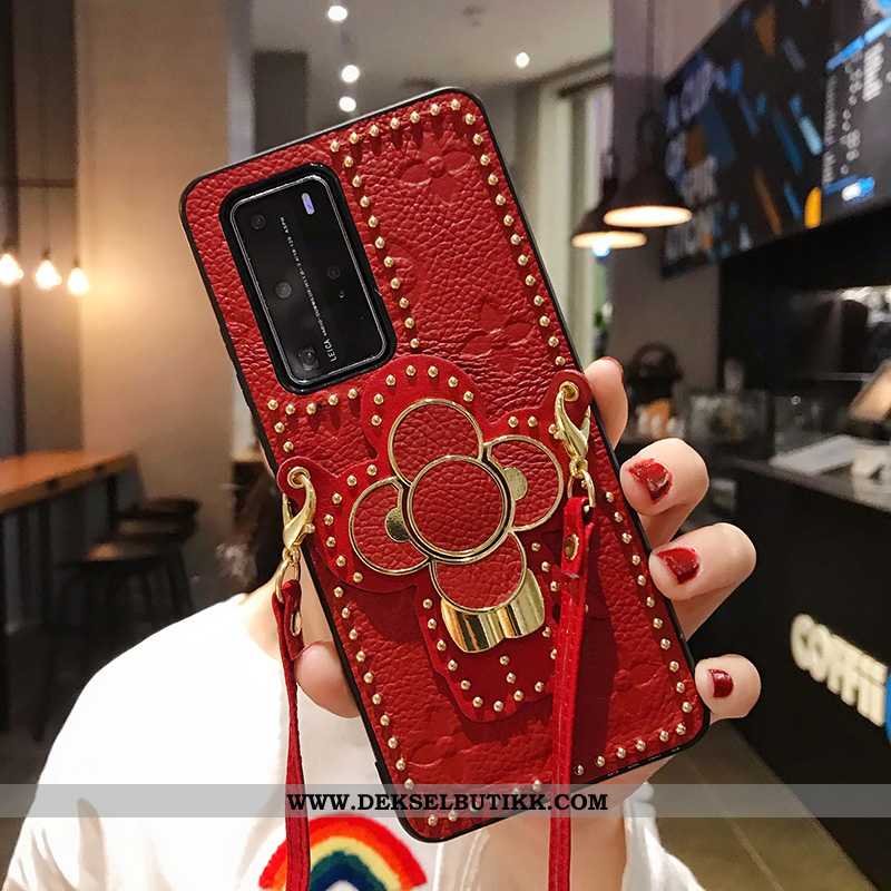 Deksel Huawei P40 Pro Kreativ Net Red Beskyttelse Hvitt, Etui Huawei P40 Pro Trend På Nett