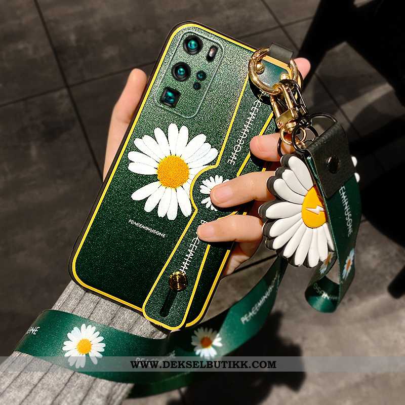 Deksel Huawei P40 Pro Trend Støtte Tusenfryd Anti-fall Lilla, Etui Huawei P40 Pro Ultra Tilbud