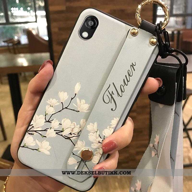 Deksel Huawei Y5 2020 Hengende Ornamenter Beskyttelse Fersk Støtte Beige, Etui Huawei Y5 2020 Kreati