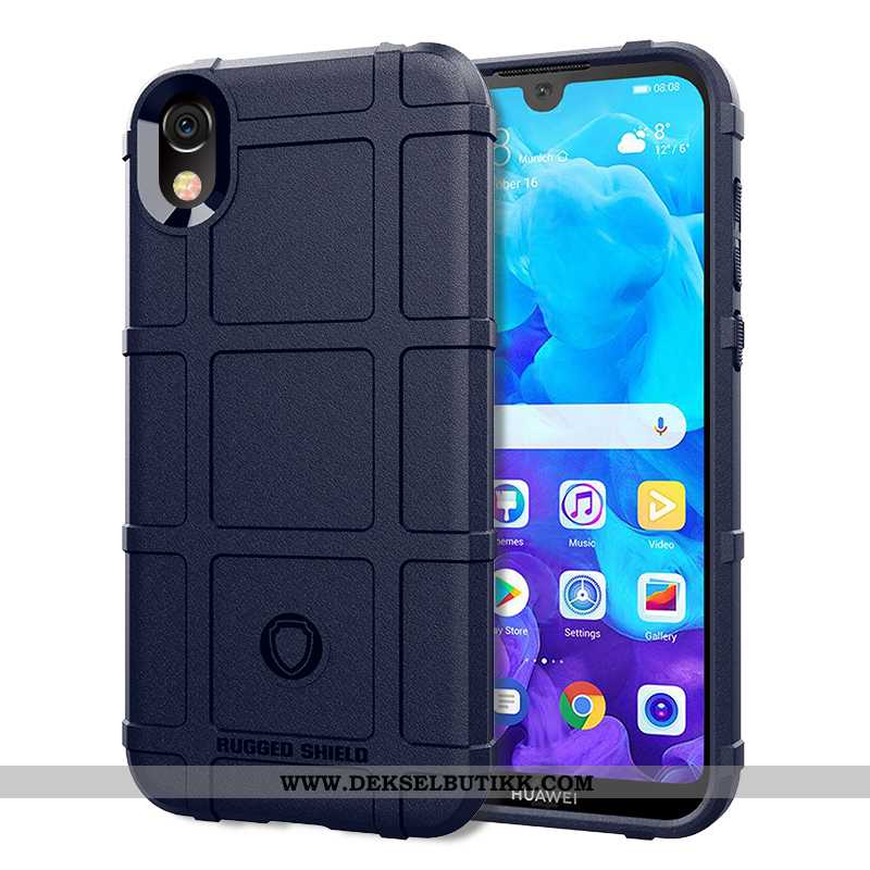 Deksel Huawei Y5 2020 Silikon 2020 Svart, Etui Huawei Y5 2020 Nubuck Tilbud