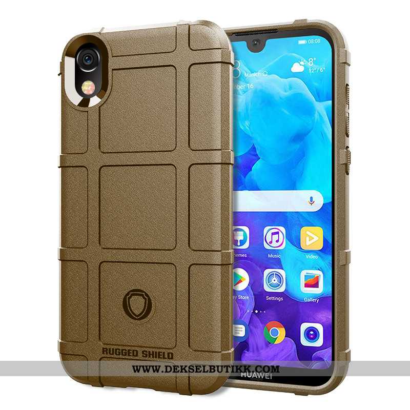 Deksel Huawei Y5 2020 Silikon 2020 Svart, Etui Huawei Y5 2020 Nubuck Tilbud