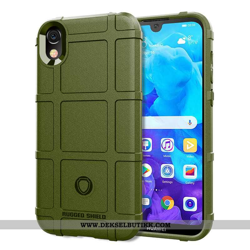 Deksel Huawei Y5 2020 Silikon 2020 Svart, Etui Huawei Y5 2020 Nubuck Tilbud