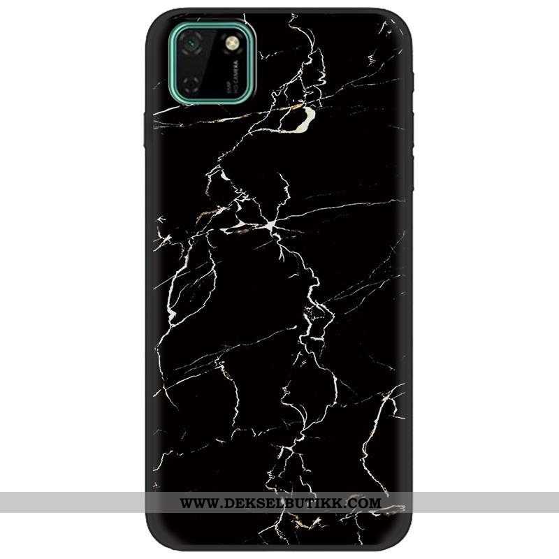 Deksel Huawei Y5p Kreativ Etui Svart Farge, Huawei Y5p Cartoon Billig