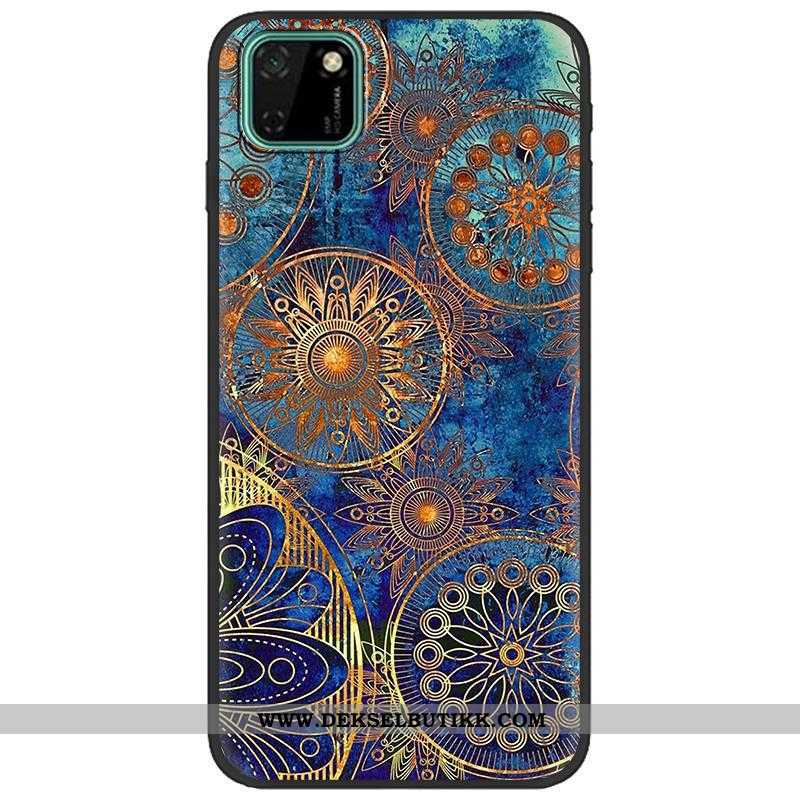 Deksel Huawei Y5p Kreativ Etui Svart Farge, Huawei Y5p Cartoon Billig