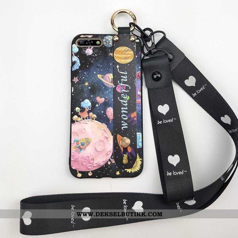 Deksel Huawei Y6 2020 Hengende Ornamenter Beskyttelse Varmt Salg Lilla, Etui Huawei Y6 2020 Cartoon 