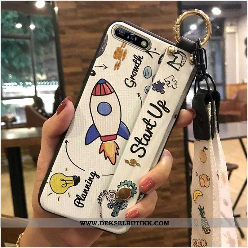 Deksel Huawei Y6 2020 Hengende Ornamenter Beskyttelse Varmt Salg Lilla, Etui Huawei Y6 2020 Cartoon 