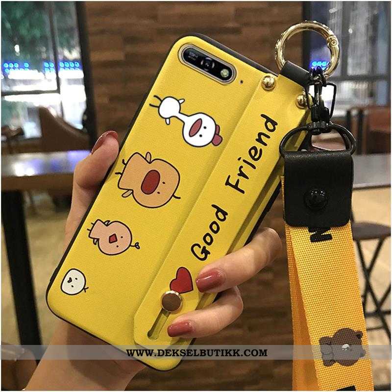 Deksel Huawei Y6 2020 Hengende Ornamenter Beskyttelse Varmt Salg Lilla, Etui Huawei Y6 2020 Cartoon 