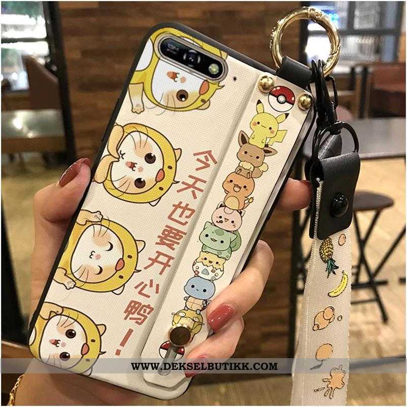 Deksel Huawei Y6 2020 Hengende Ornamenter Beskyttelse Varmt Salg Lilla, Etui Huawei Y6 2020 Cartoon 