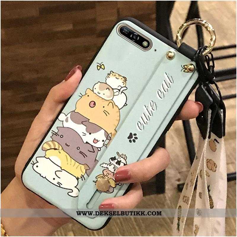 Deksel Huawei Y6 2020 Hengende Ornamenter Beskyttelse Varmt Salg Lilla, Etui Huawei Y6 2020 Cartoon 