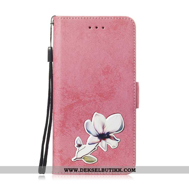 Deksel Huawei Y6 2020 Vakker Skinndeksel Etui Folio Gul, Huawei Y6 2020 Beskyttelse Tilbud