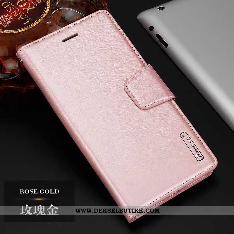 Deksel Huawei Y6p Skinndeksel Rosa Mobiltelefon, Etui Huawei Y6p Skinn Billige