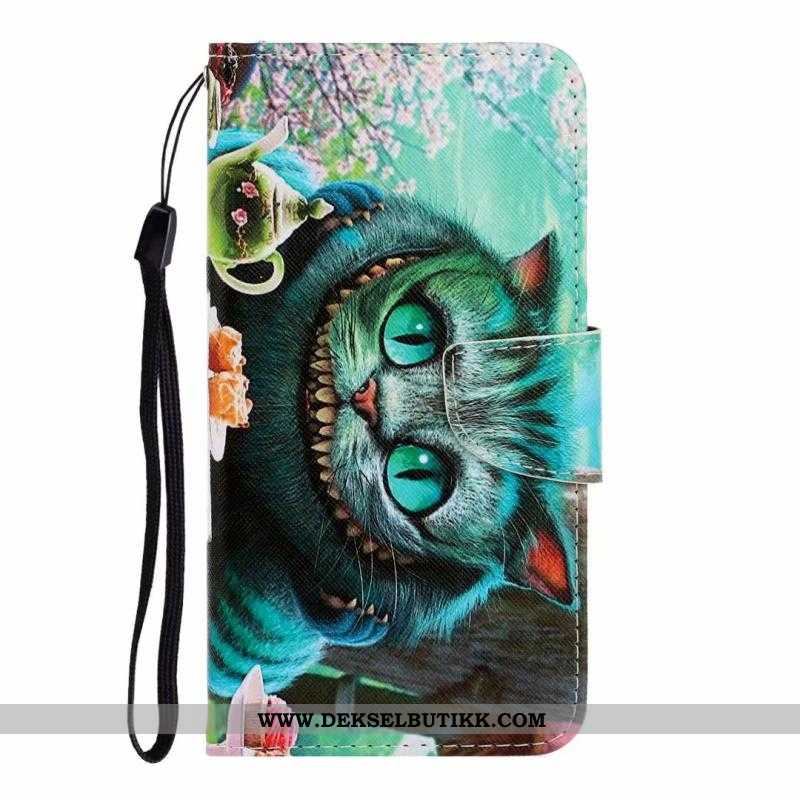 Deksel Huawei Y6s Skinndeksel Katt Clamshell Mobiltelefon Blå, Etui Huawei Y6s Cartoon Rabatt