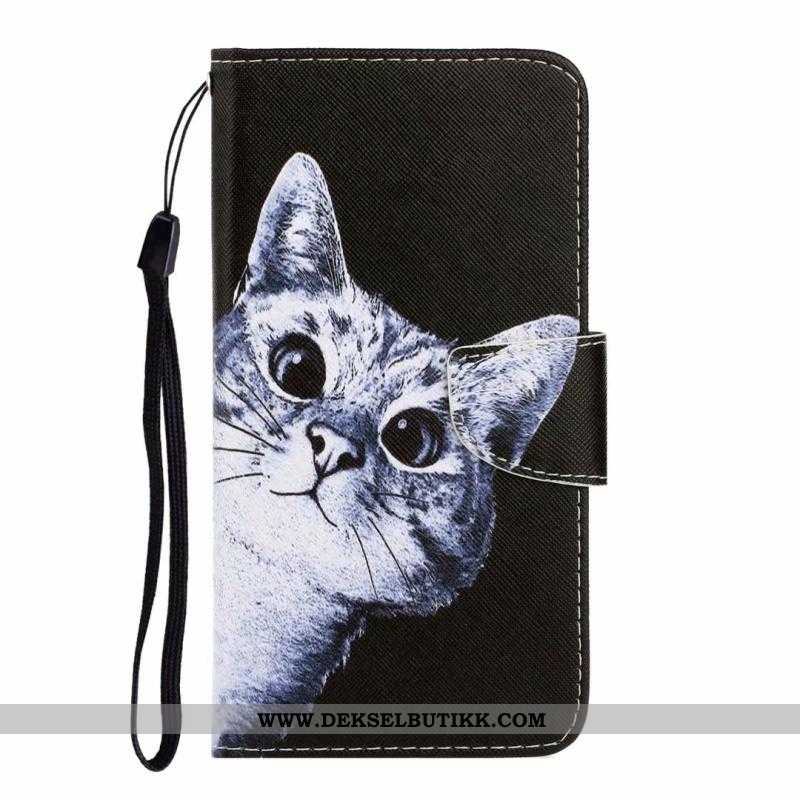 Deksel Huawei Y6s Skinndeksel Katt Clamshell Mobiltelefon Blå, Etui Huawei Y6s Cartoon Rabatt