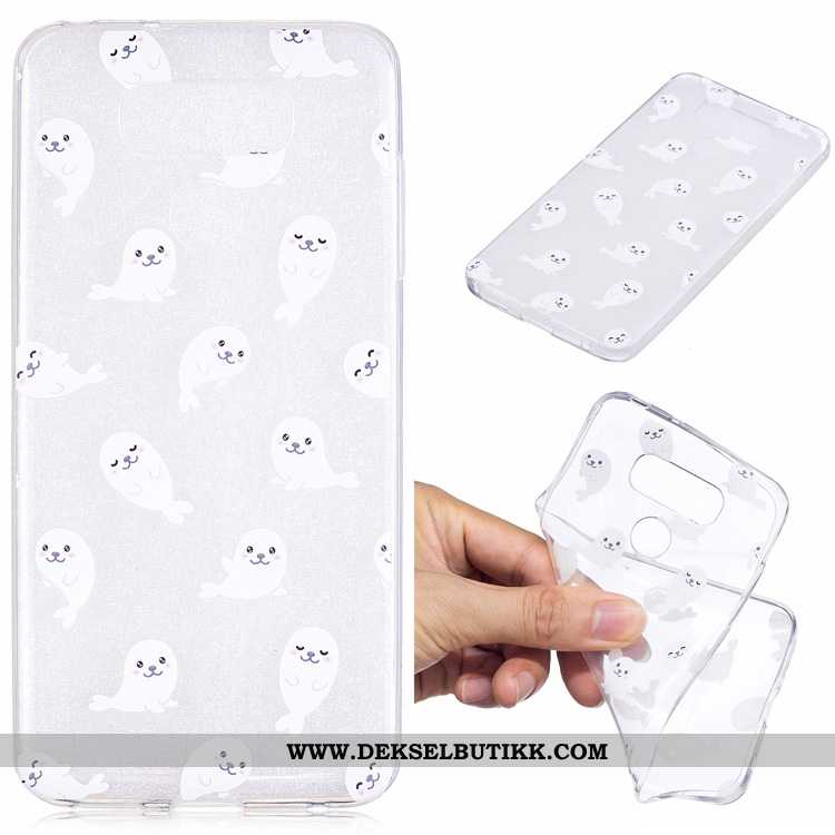 Deksel Lg G6 Cartoon Mobiltelefon Beskyttelse Anti-fall Grønn, Etui Lg G6 Trend Tilbud