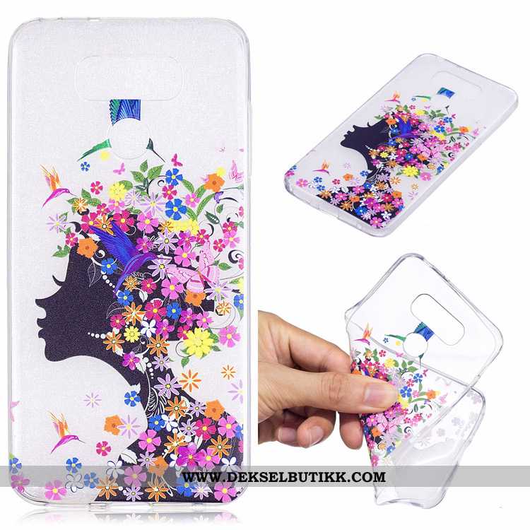 Deksel Lg G6 Cartoon Mobiltelefon Beskyttelse Anti-fall Grønn, Etui Lg G6 Trend Tilbud