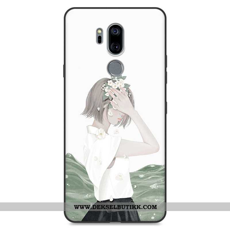 Deksel Lg G7 Thinq Trend Anti-fall Silikon Rød, Etui Lg G7 Thinq Myke Tilbud