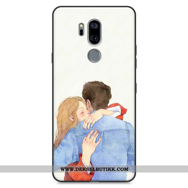 Deksel Lg G7 Thinq Trend Anti-fall Silikon Rød, Etui Lg G7 Thinq Myke Tilbud