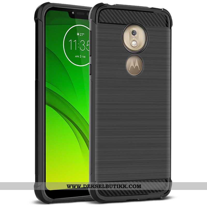 Deksel Moto G7 Play Beskyttelse Rød Alt Inkludert Etui Svart, Moto G7 Play Mønster Tilbud