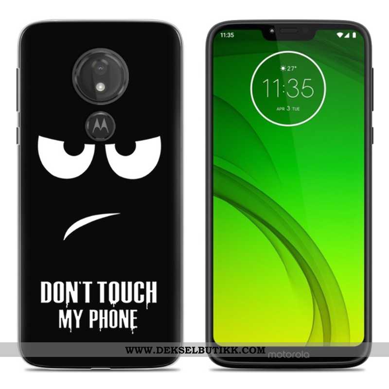 Deksel Moto G7 Play Myke Grønn Alt Inkludert Farge Malt, Etui Moto G7 Play Beskyttelse På Nett