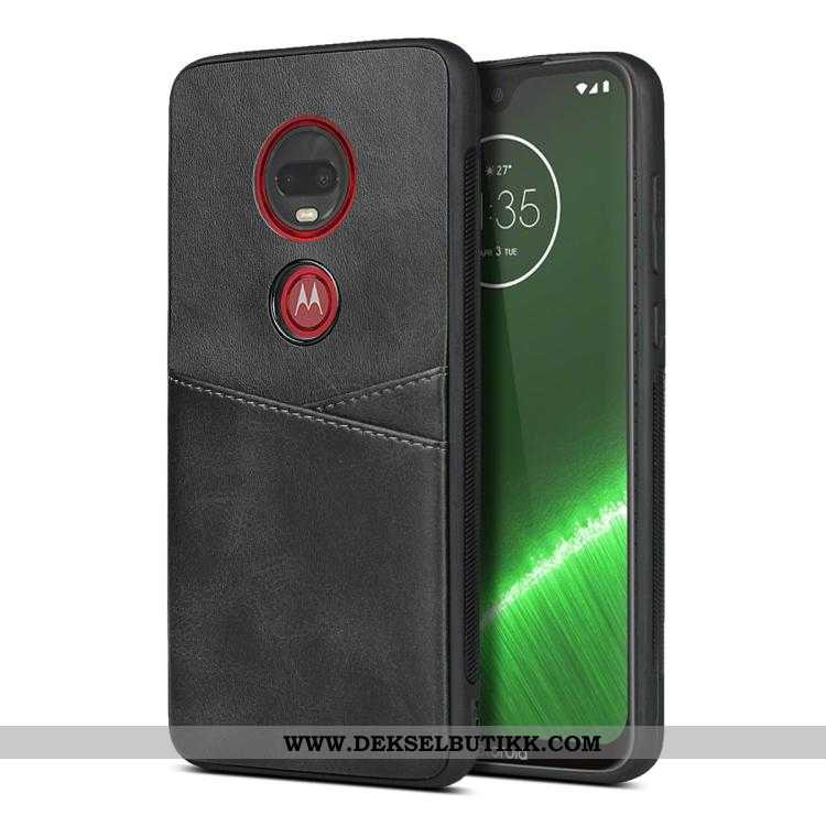 Deksel Moto G7 Plus Beskyttelse Gul Mobiltelefon, Etui Moto G7 Plus Myke Billig