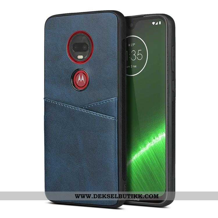 Deksel Moto G7 Plus Beskyttelse Gul Mobiltelefon, Etui Moto G7 Plus Myke Billig