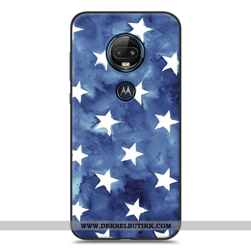 Deksel Moto G7 Plus Beskyttelse Trend Cartoon Av Personlighet Rosa, Etui Moto G7 Plus Mote Tilbud