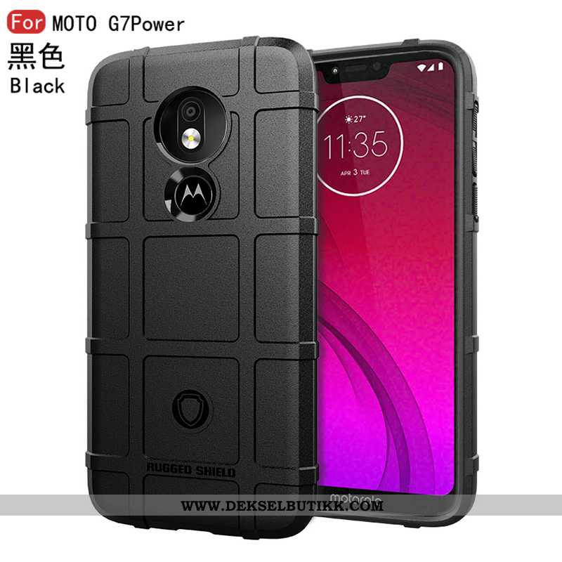 Deksel Moto G7 Power Kreativ Stjernene Mobiltelefon Svart, Etui Moto G7 Power Trend Butikk