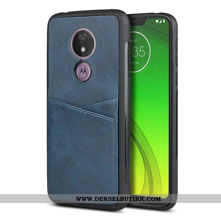 Deksel Moto G7 Power Myke Mobiltelefon Kort Etui Rød, Moto G7 Power Silikon På Nett